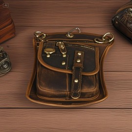 Practical Small Waist Bag Single Shoulder Men's Leg Pack by2141