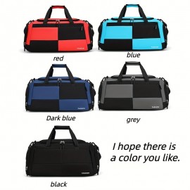 New NnBag Men's Handbag, Multi-Pocket Large Capacity Multifunctional Unisex Travel and Gym Bag - Fashionable Multi-Color, Multifunctional Storage Bag with Large Capacity, Adjustable Shoulder Strap and Separate Shoe Compartment - Durable