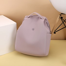 Women's Fashion Backpack Oxford Fabric Multi Pocket Stylish Casual Daypack Lightweight Travel Bag for Women