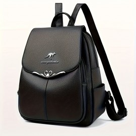 Women'S Large Capacity Backpack - Elegant Minimalist Purse with Magnetic Closure, Spacious Work for Women, School, Travel, Backpack For Travel, Retro Style, Sturdy Construction, College Students