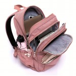 Women'S Minimalist Backpack - Lightweight Everyday Backpack with Snap Closure, Spacious Main Compartment & Front Pocket - Durable Polyester Bag for Women, School, Travel, Work, Commute - Elegant Red Backpack for Everyday & Formal Use, Backpack for Travel, Work Essentials, Sleek Design, Sturdy Construction, Daily Commuters, Casual Style, Highquality Fabric, Office Workers, Travel Essentials, Commuter Backpack, Reliable Clip, Busy Professionals