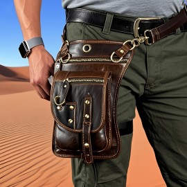 Practical Small Waist Bag Single Shoulder Men's Leg Pack by2141