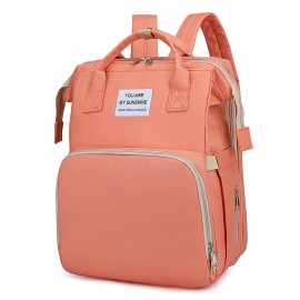 Multi-Pocket Foldable Multi-Functional Backpack, Large Capacity Women's Shoulder Bag, Stylish Storage Backpack, Baptism Gift